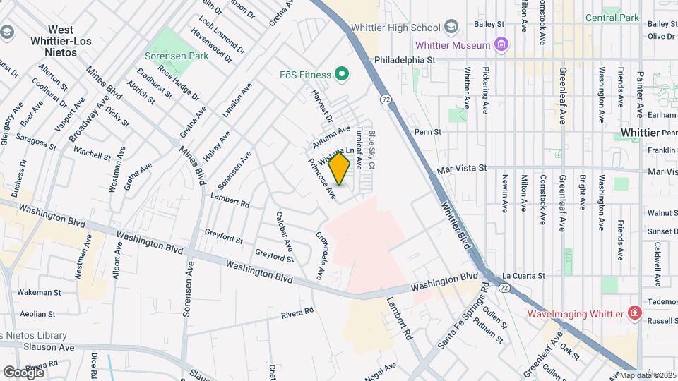 12379 Primrose Ave Map and Location Details