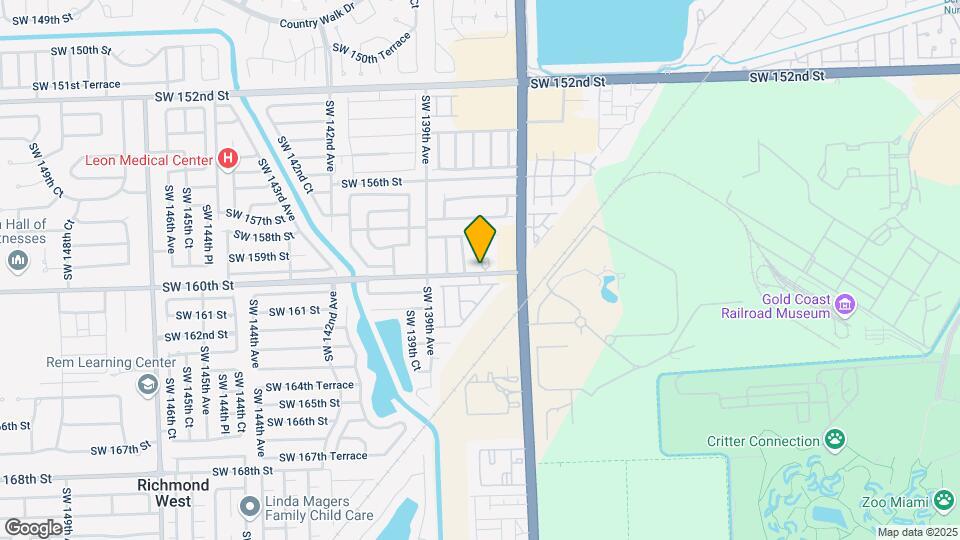13763 SW 160th St Map and Location Details