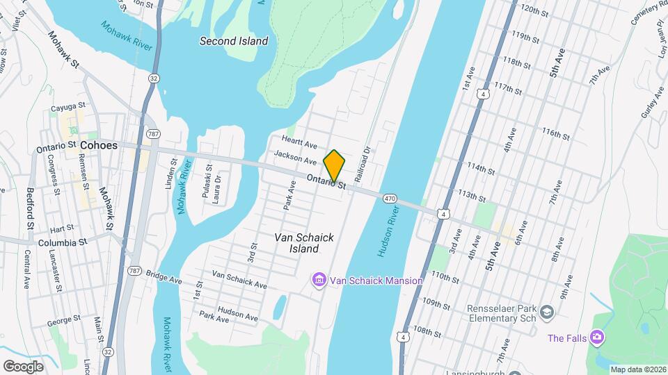 48 Ontario St, Unit 1F Map and Location Details