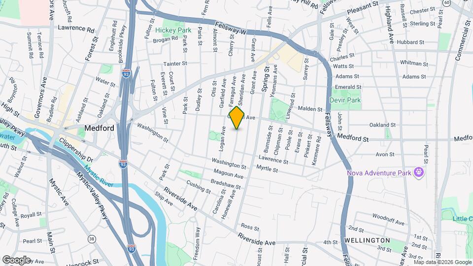 52 Sheridan Ave Map and Location Details