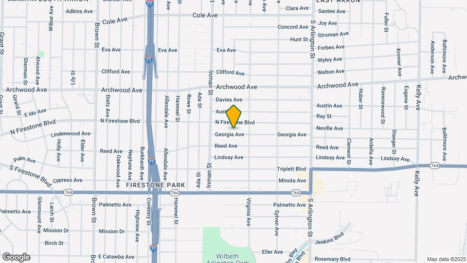 799 Georgia Ave Map and Location Details