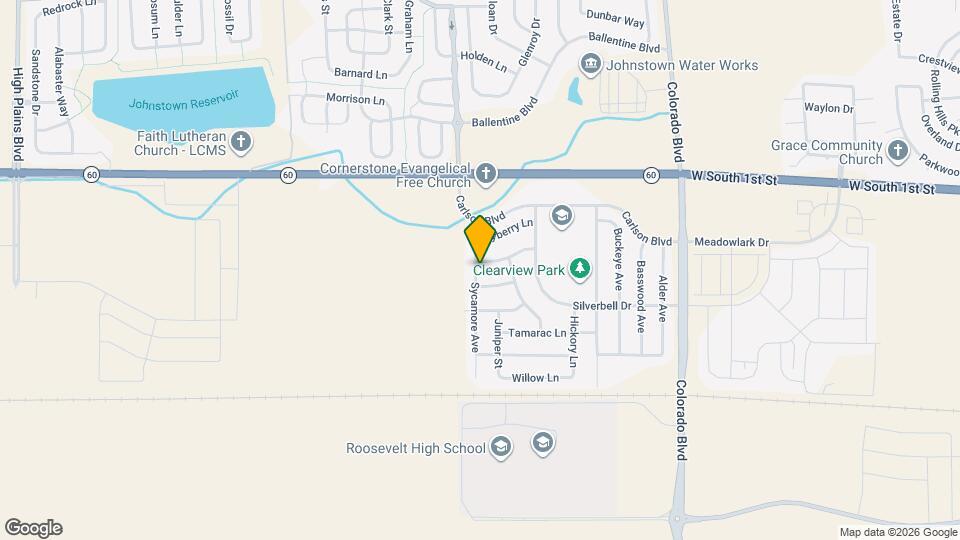 3394 Butternut Ln Map and Location Details