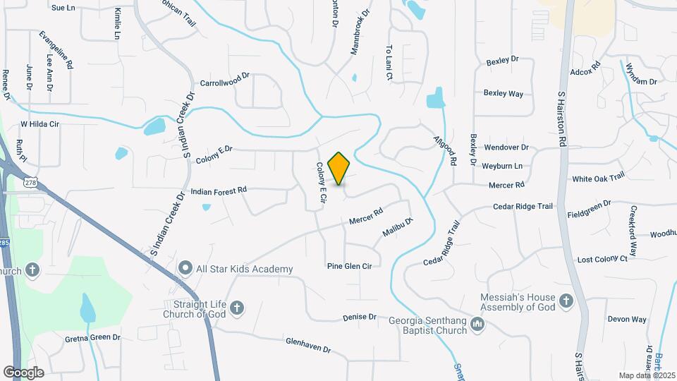 1436 High Meadow Dr Map and Location Details