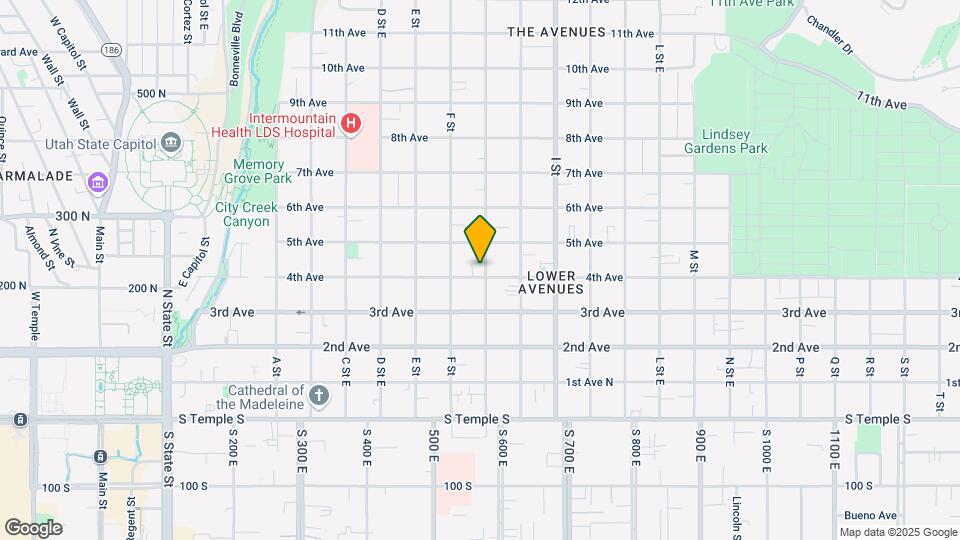 485 4th Ave Map and Location Details