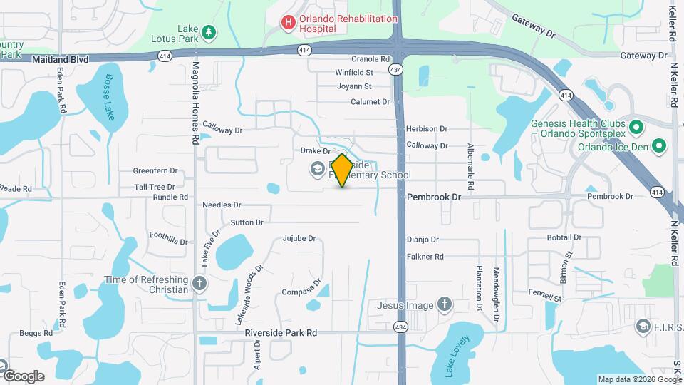 3108 Pembrook Dr, Unit 4620-5AC Map and Location Details