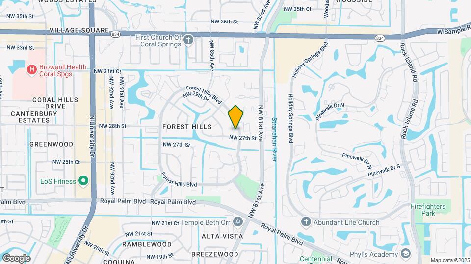 2723 NW 83rd Terrace Map and Location Details