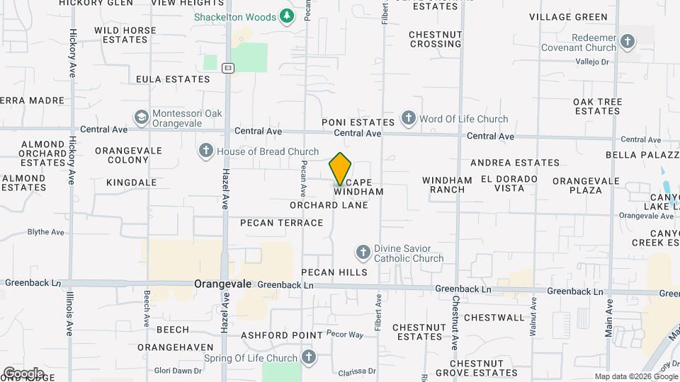 6412 Old Orchard Way Map and Location Details
