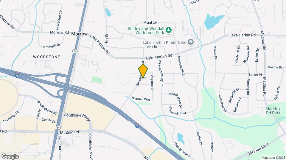 6492 Meadowbrook Ln Map and Location Details