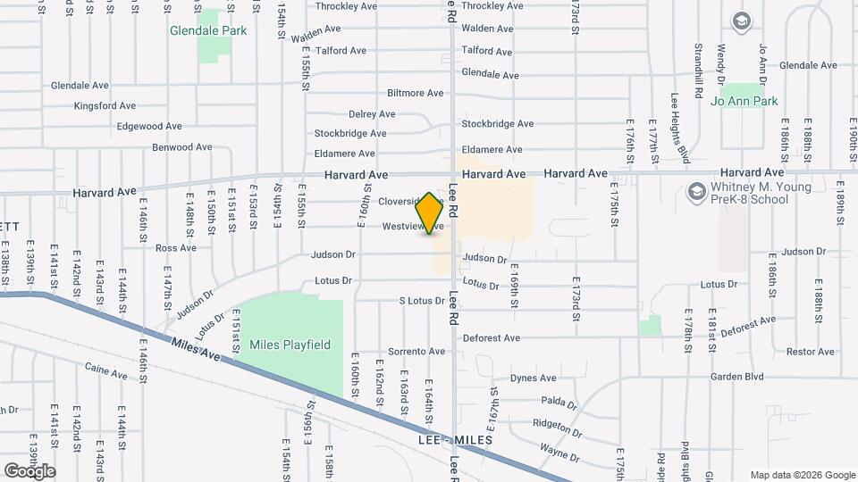 16401 Judson Dr Map and Location Details