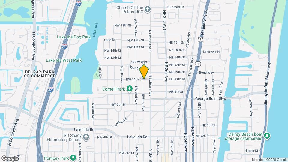 20 NW 11th St Map and Location Details