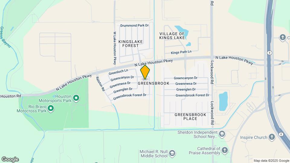 11918 Kingslake Forest Dr Map and Location Details