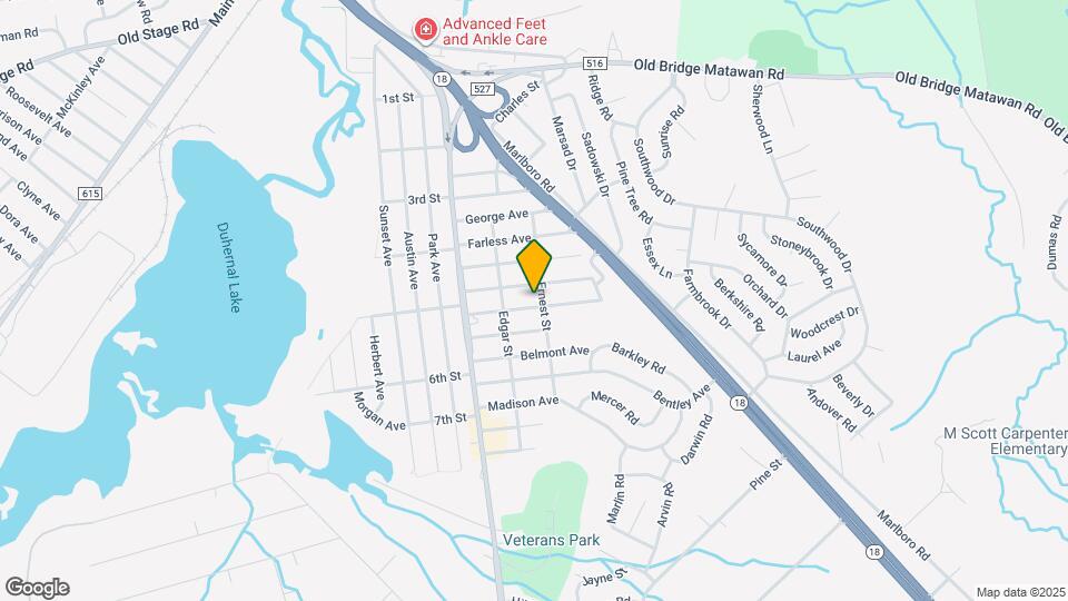 60 Kensington Ave Map and Location Details