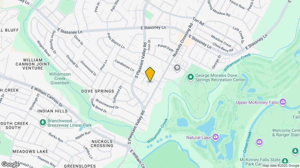 5913 Little Creek Trail Map and Location Details