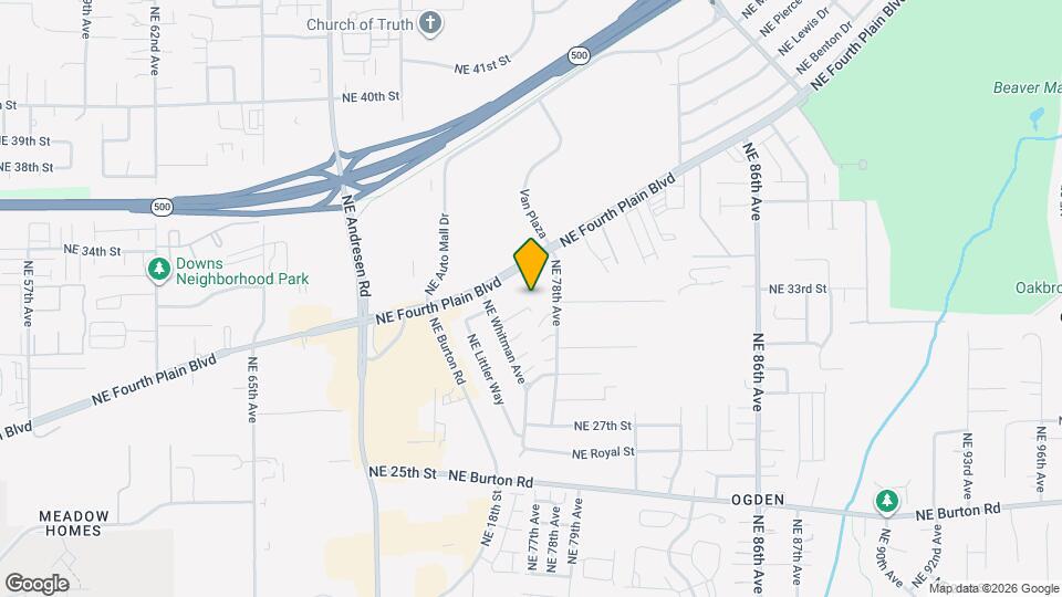 7649 NE 31st Cir Map and Location Details