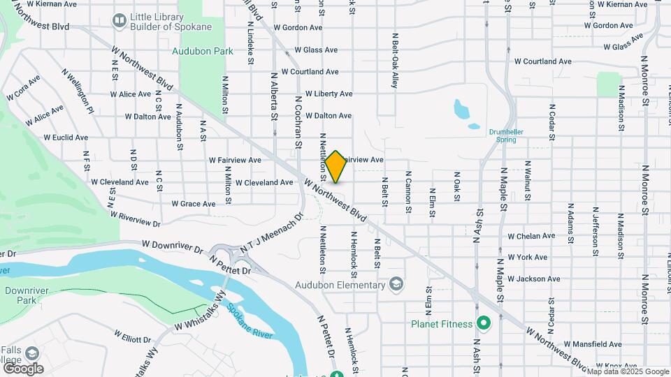 2307 W Cleveland Ave Map and Location Details