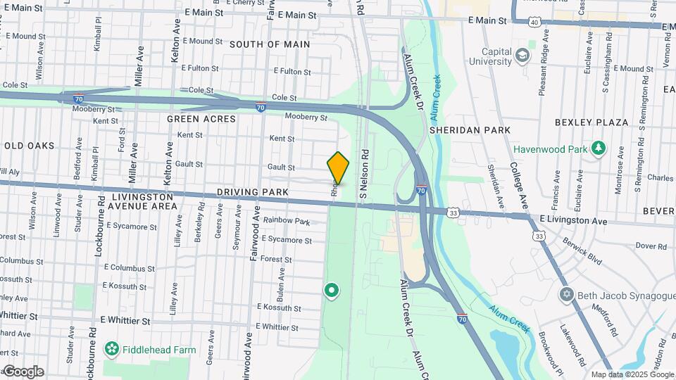 Granville Woods Lofts Mapa y Detalles de la Ubicación