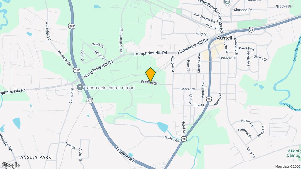 3095 Franklin St Mapa y Detalles de la Ubicación