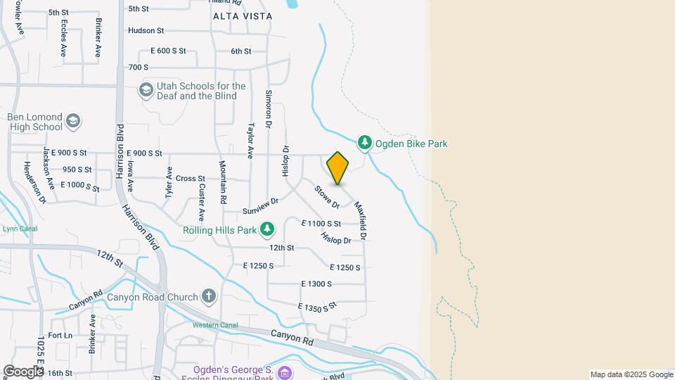 1005 Maxfield Dr Map and Location Details