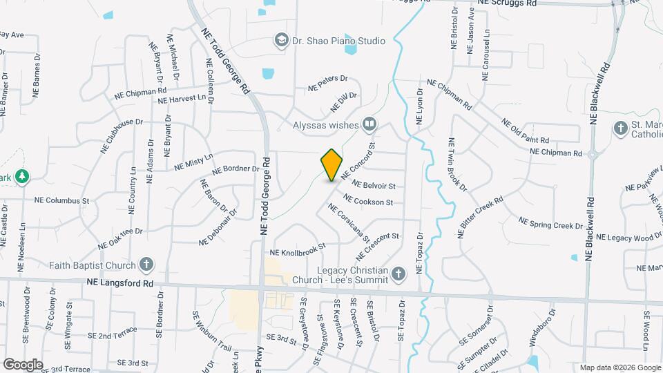 2014 NE Concord St Map and Location Details