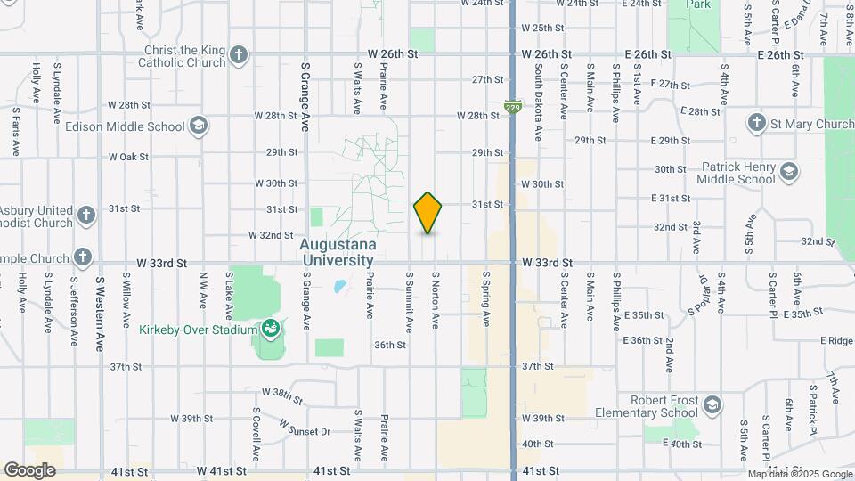 2409 S Norton Ave Map and Location Details