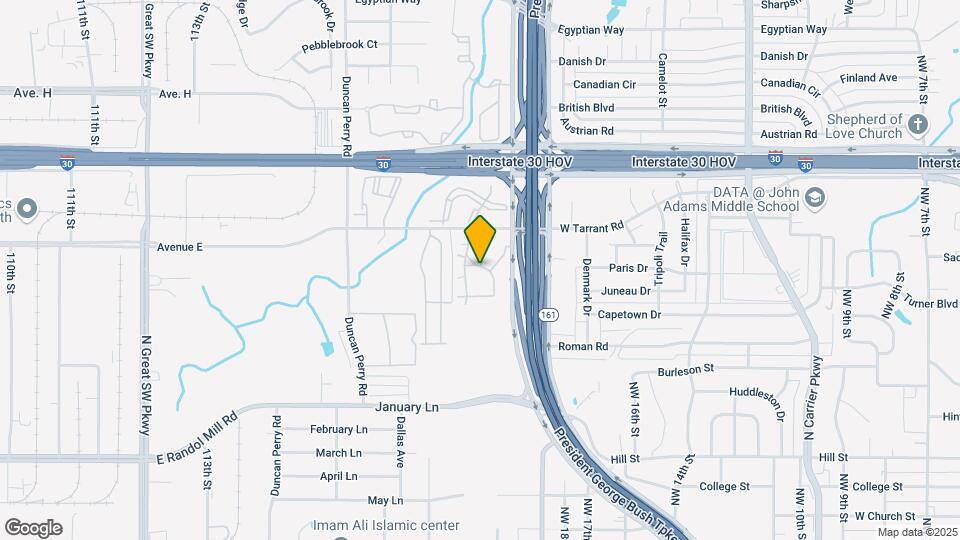 1919 W Tarrant Rd Map and Location Details