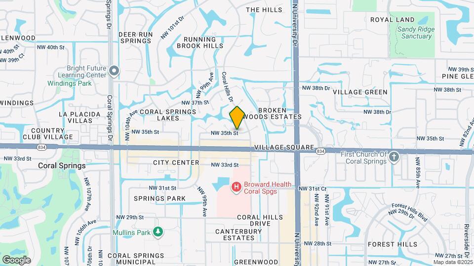 9666-9666 NW 35th St Map and Location Details