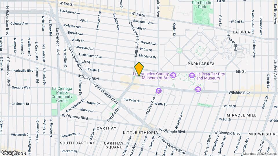 6222 Orange St Mapa y Detalles de la Ubicación