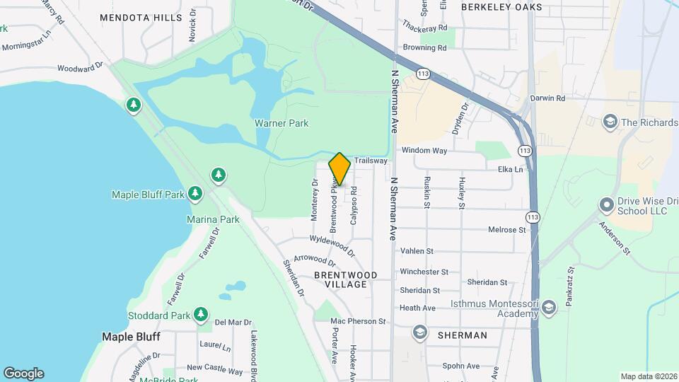 2409 Brentwood Pkwy Map and Location Details