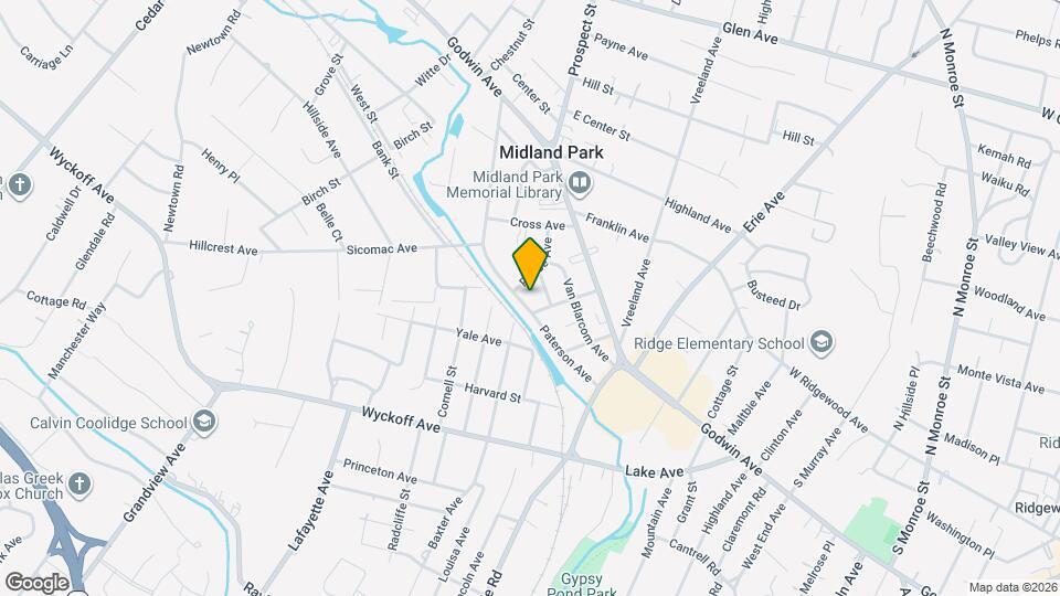 96 Paterson Ave Map and Location Details