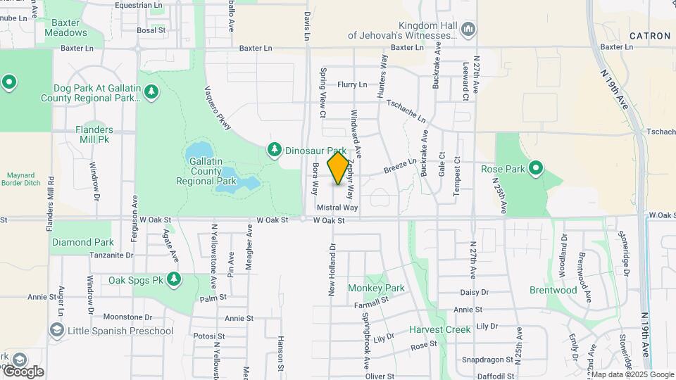 1504 New Holland Dr Mapa y Detalles de la Ubicación