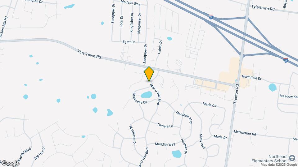 3860 Man O War Blvd Mapa y Detalles de la Ubicación