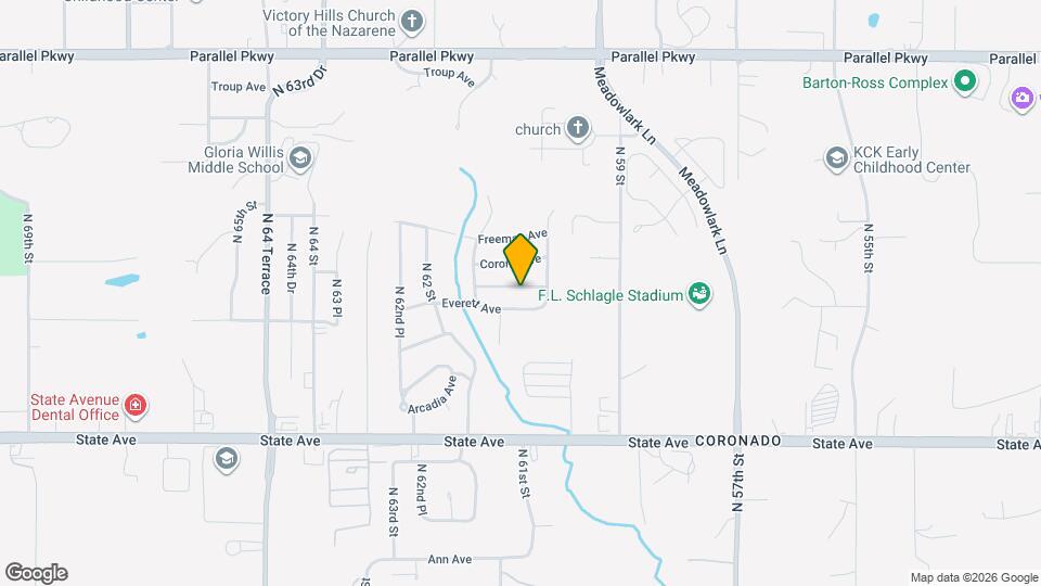 6019 Oakland Ave Map and Location Details