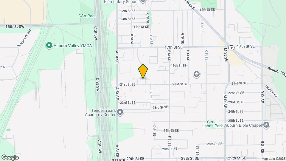 2019 C St SE Map and Location Details