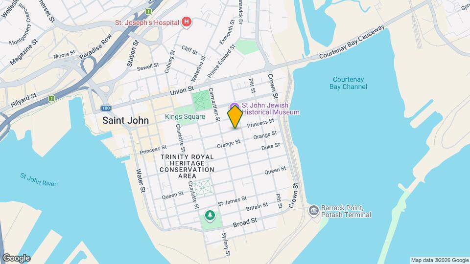 238 Princess St Map and Location Details