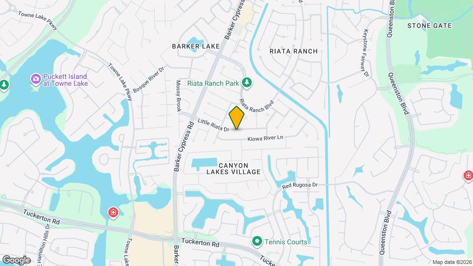 17411 Little Riata Dr Map and Location Details