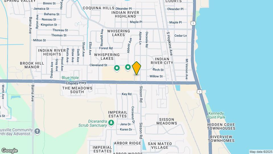 4585 Coquina Ave Map and Location Details