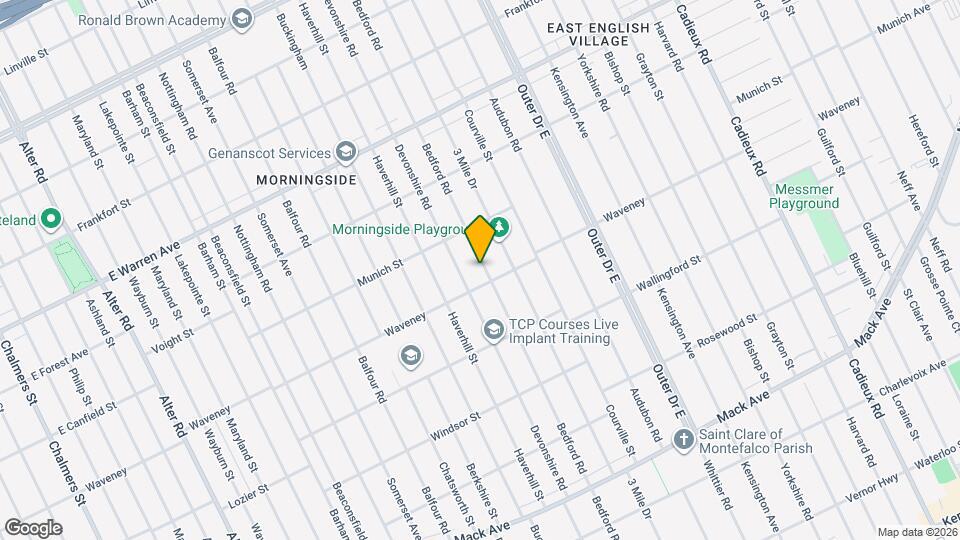 4327 Bedford St Map and Location Details