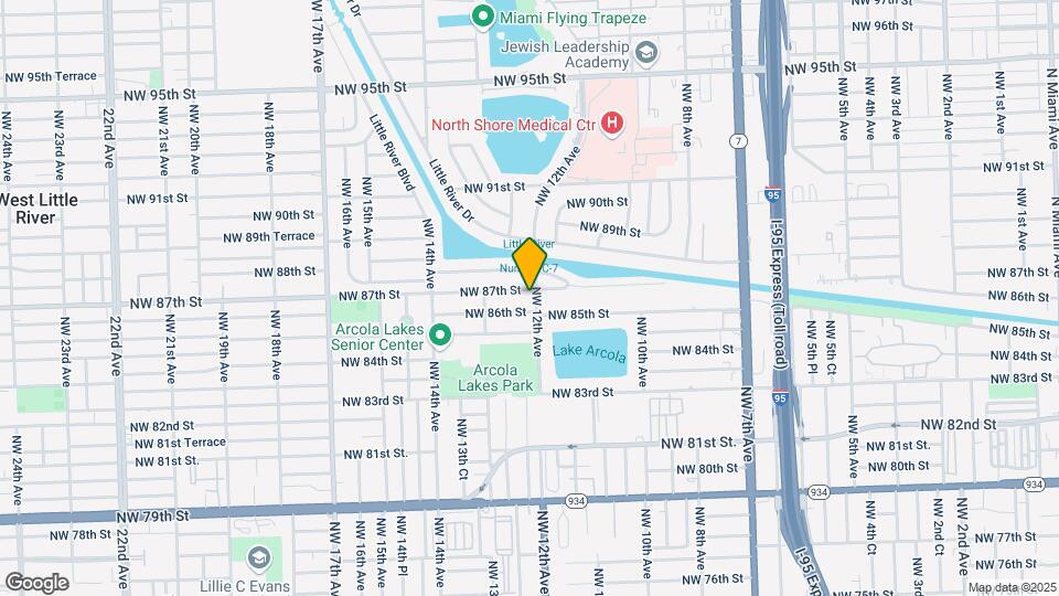 1200 NW 87th St Map and Location Details