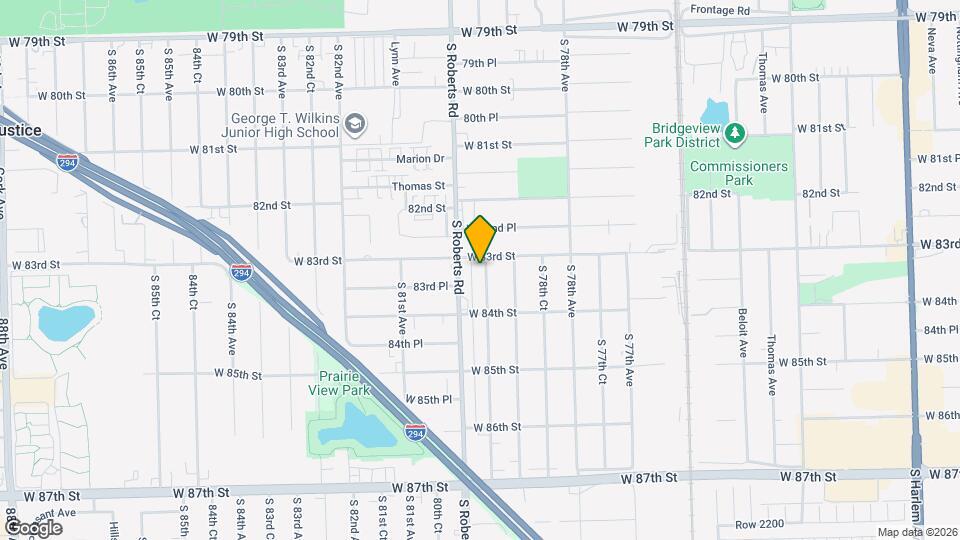 8304 S 79th Ct, Unit 1S Map and Location Details
