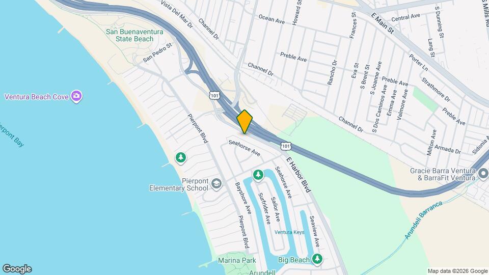 2511 E Harbor Blvd Map and Location Details
