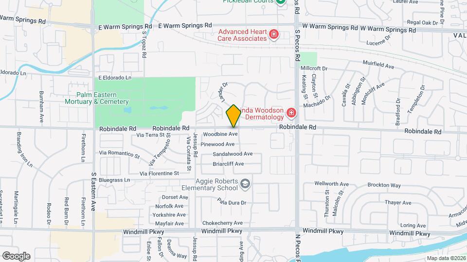 2724 Woodbine Ave Map and Location Details