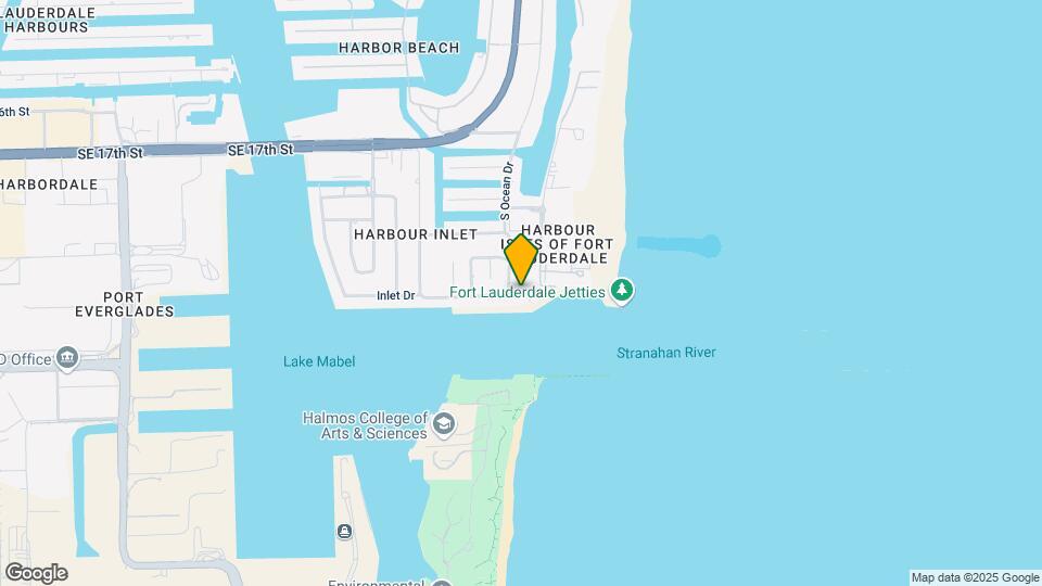 2100 S Ocean Dr Map and Location Details