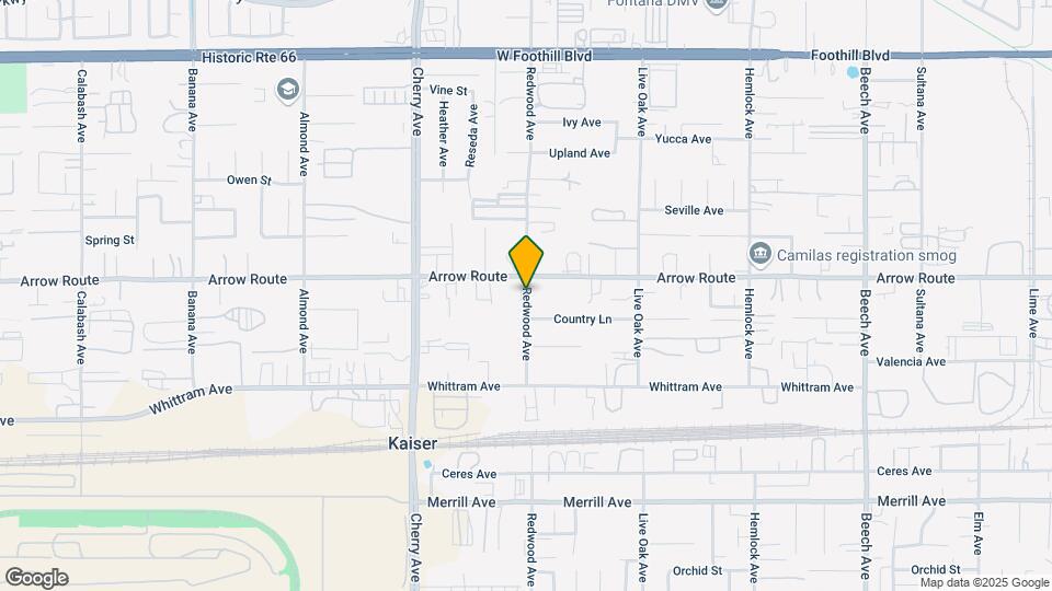 8532 Redwood Ave Map and Location Details