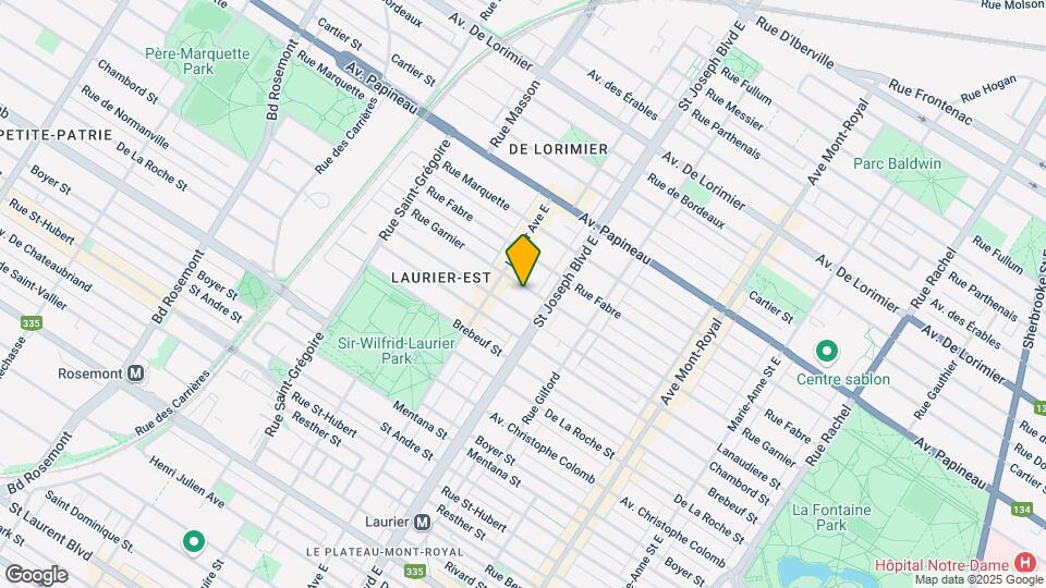 5028-5038 Garnier St Map and Location Details