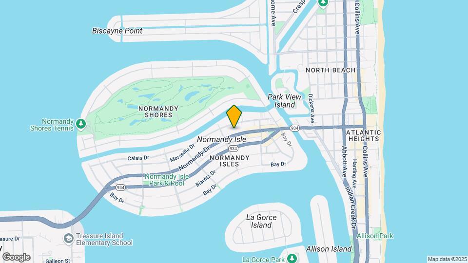 1211 Normandy Dr Map and Location Details