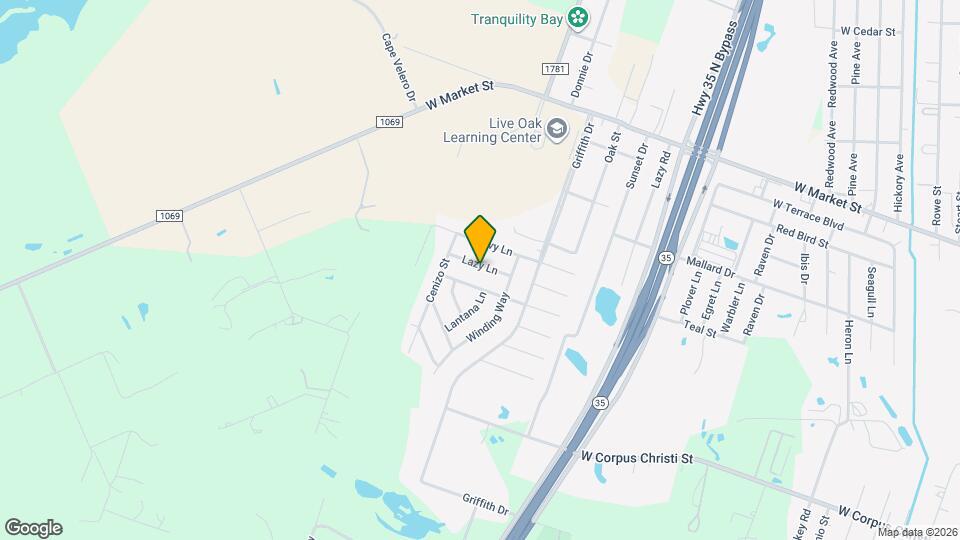 213 Lazy Ln Map and Location Details