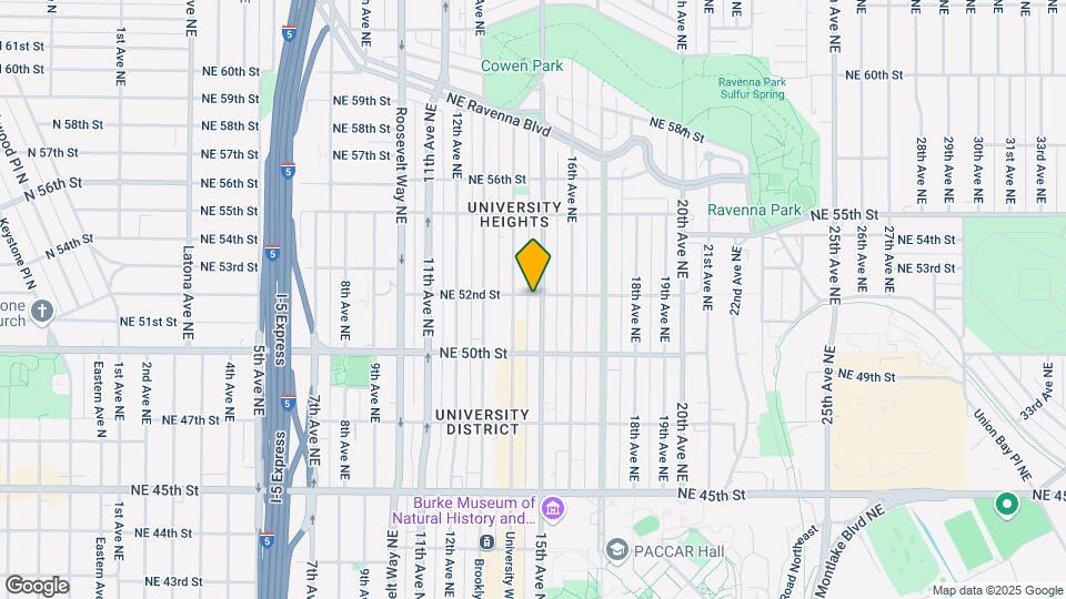 1415 NE 52nd St Map and Location Details