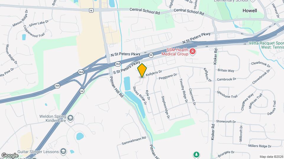 121 Shirley Ridge Dr Map and Location Details