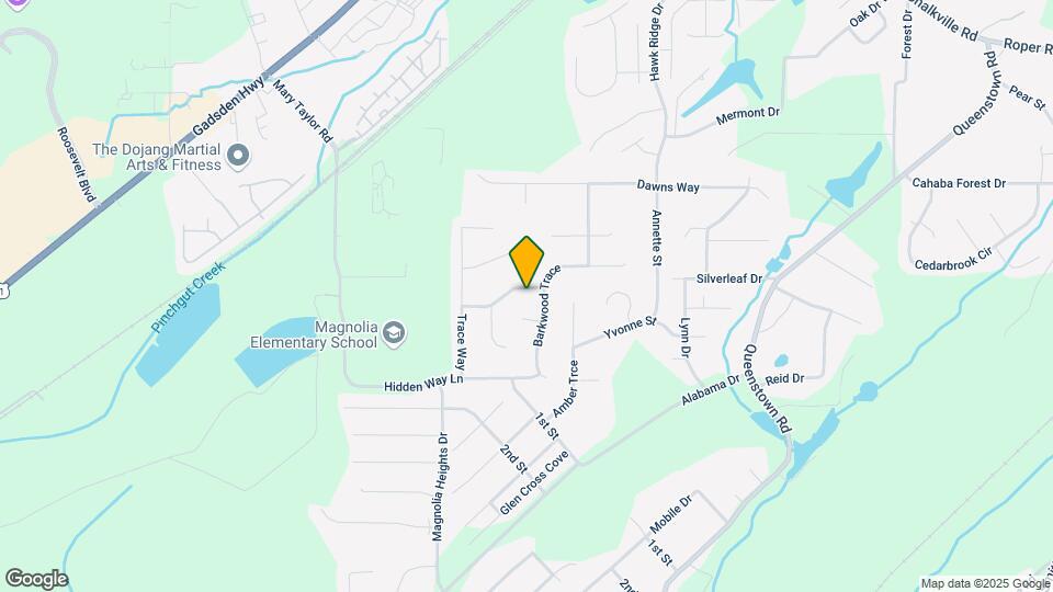 6127 Hidden Brook Dr Map and Location Details