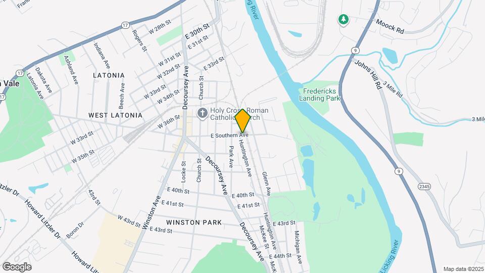 3702 Huntington Ave Map and Location Details